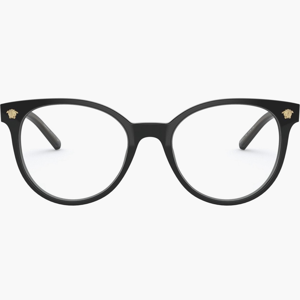 VERSACE 51mm Round Optical Glasses   BRAND NEW NEVER WORN BUT TAG OFF